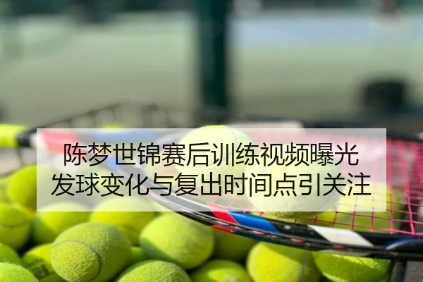 陈梦世锦赛后训练视频曝光 发球变化与复出时间点引关注